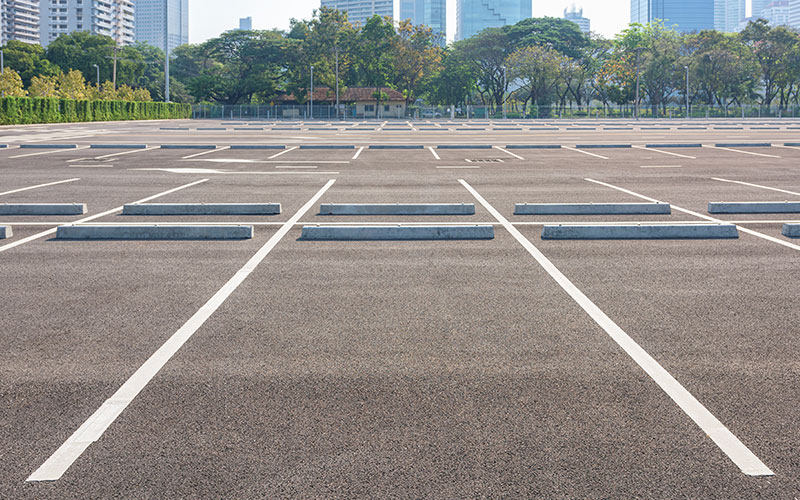 parking lot striping nashville marking pavement